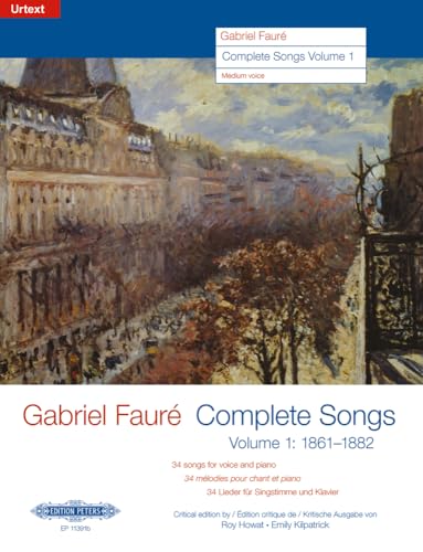 Faure Complete Songs Volume 1 - Medium Voice