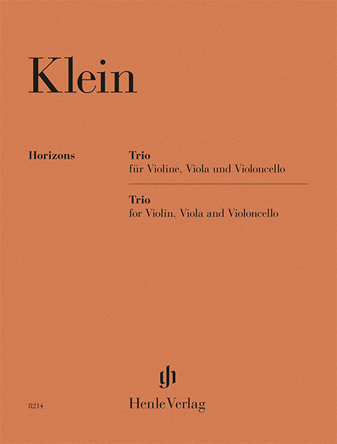Klein: String Trio (Parts) (Henle Horizons, HN 8214)
