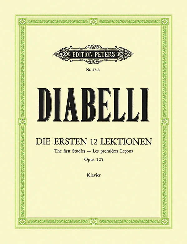Diabelli: First Studies Op.125: Piano Solo