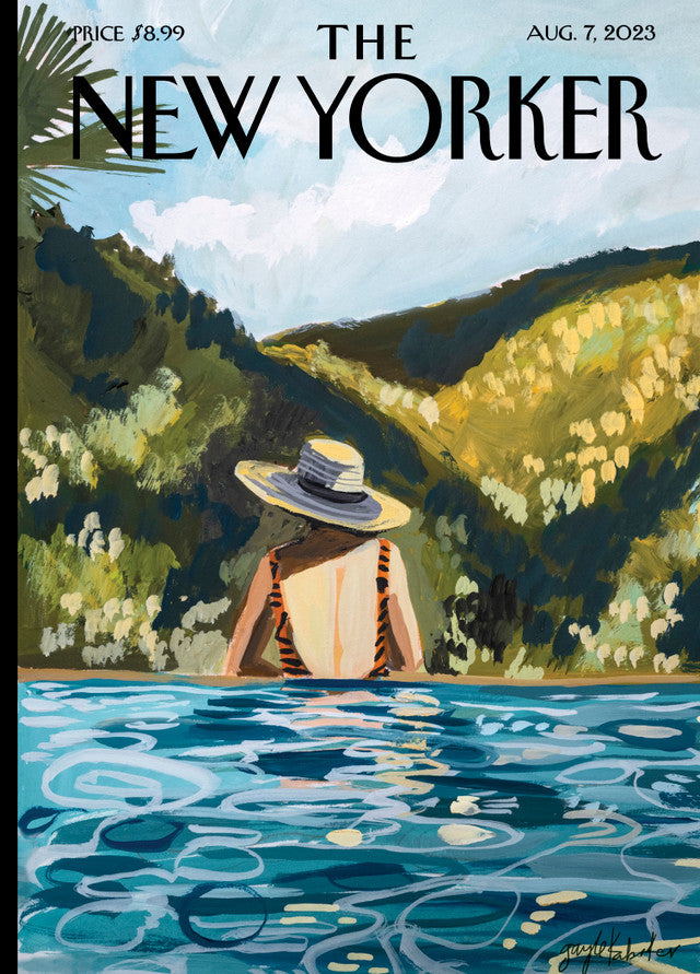 Card: In the Swim of Things - New Yorker (Blank Inside)