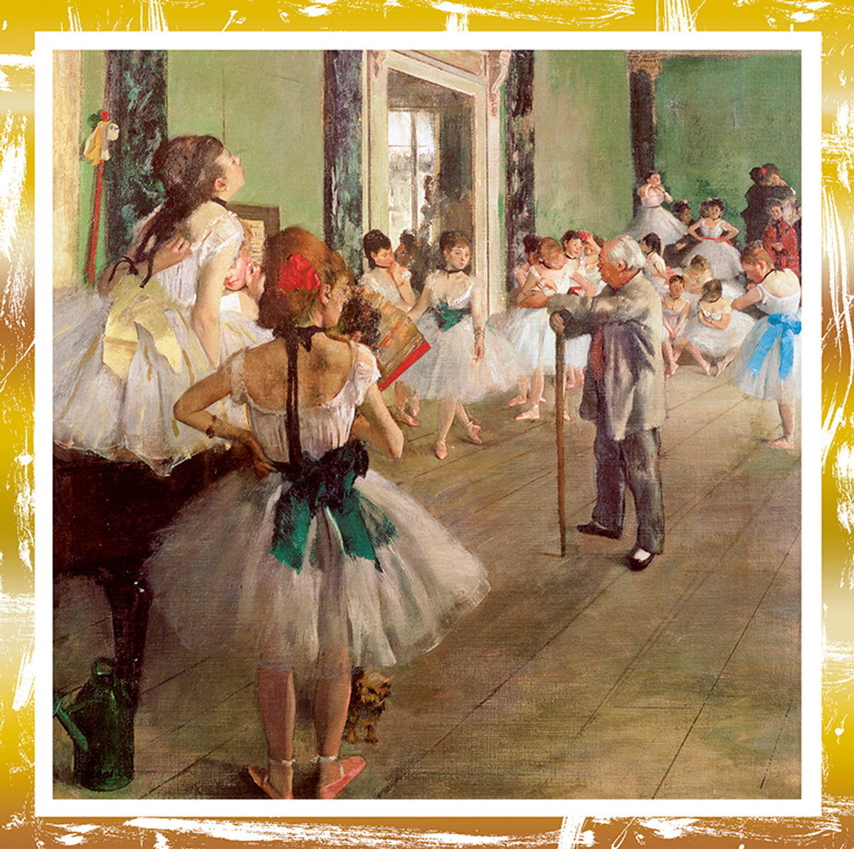 Card: La Classe de Danse by Degas
