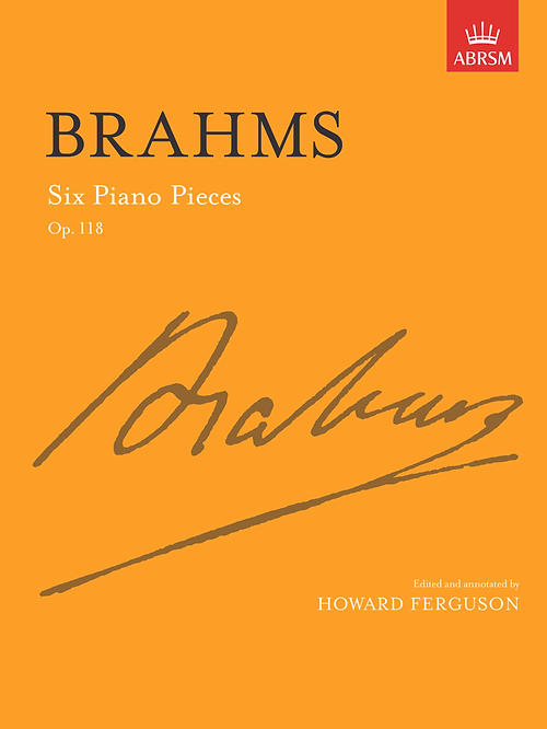 Brahms Six Piano Pieces Op. 118