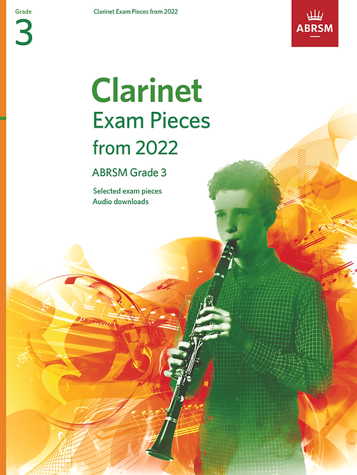 ARBSM Clarinet Exam Pieces from 2022 Pack Grade 3