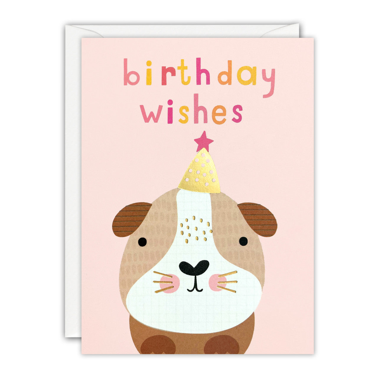 Card: Birthday Guinea Pig - (Blank Inside)