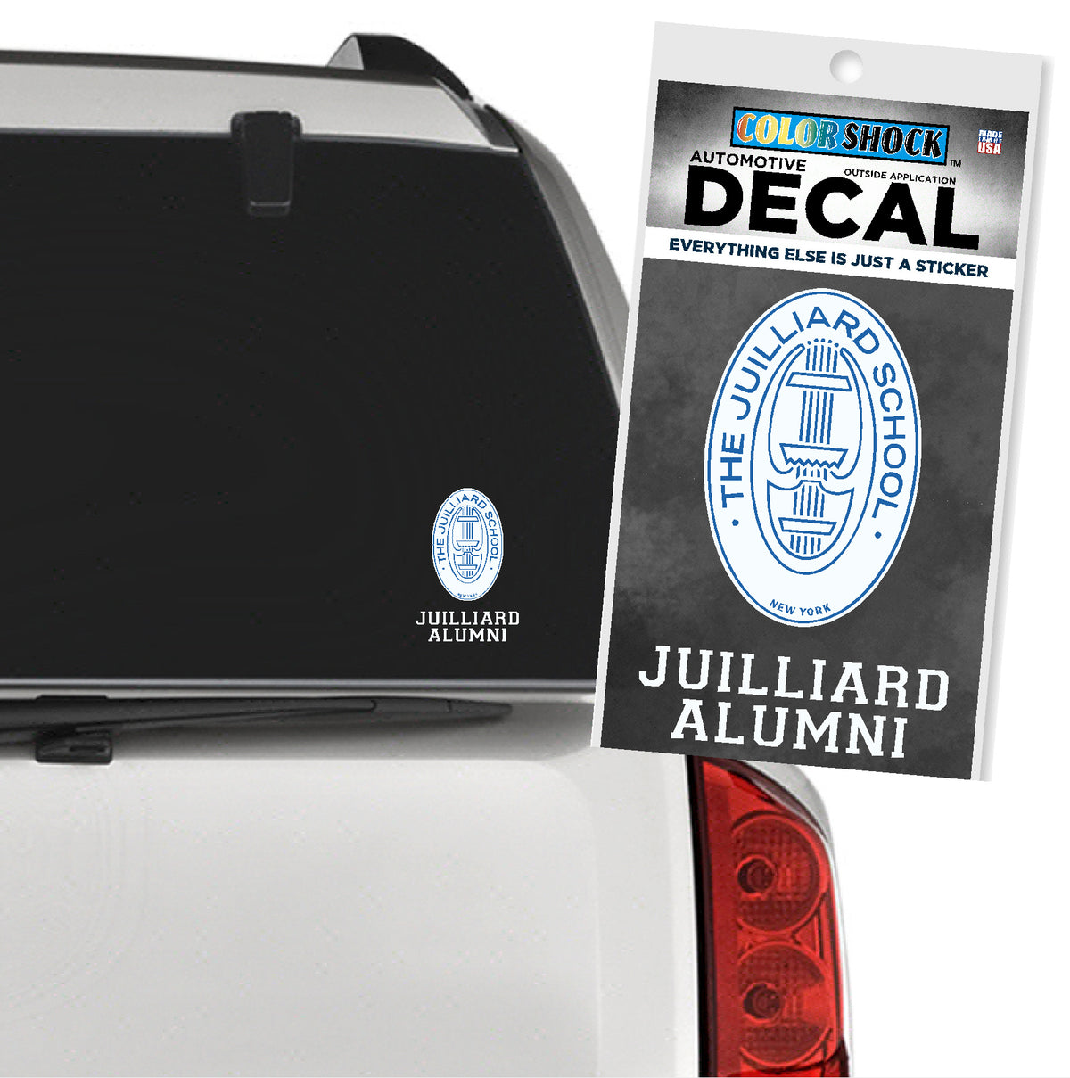 Decal: Juilliard Shockwave Alumni Sticker (for car/case, etc)