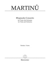 Martinu Rhapsody-Concerto for Viola and Orchestra (1952)