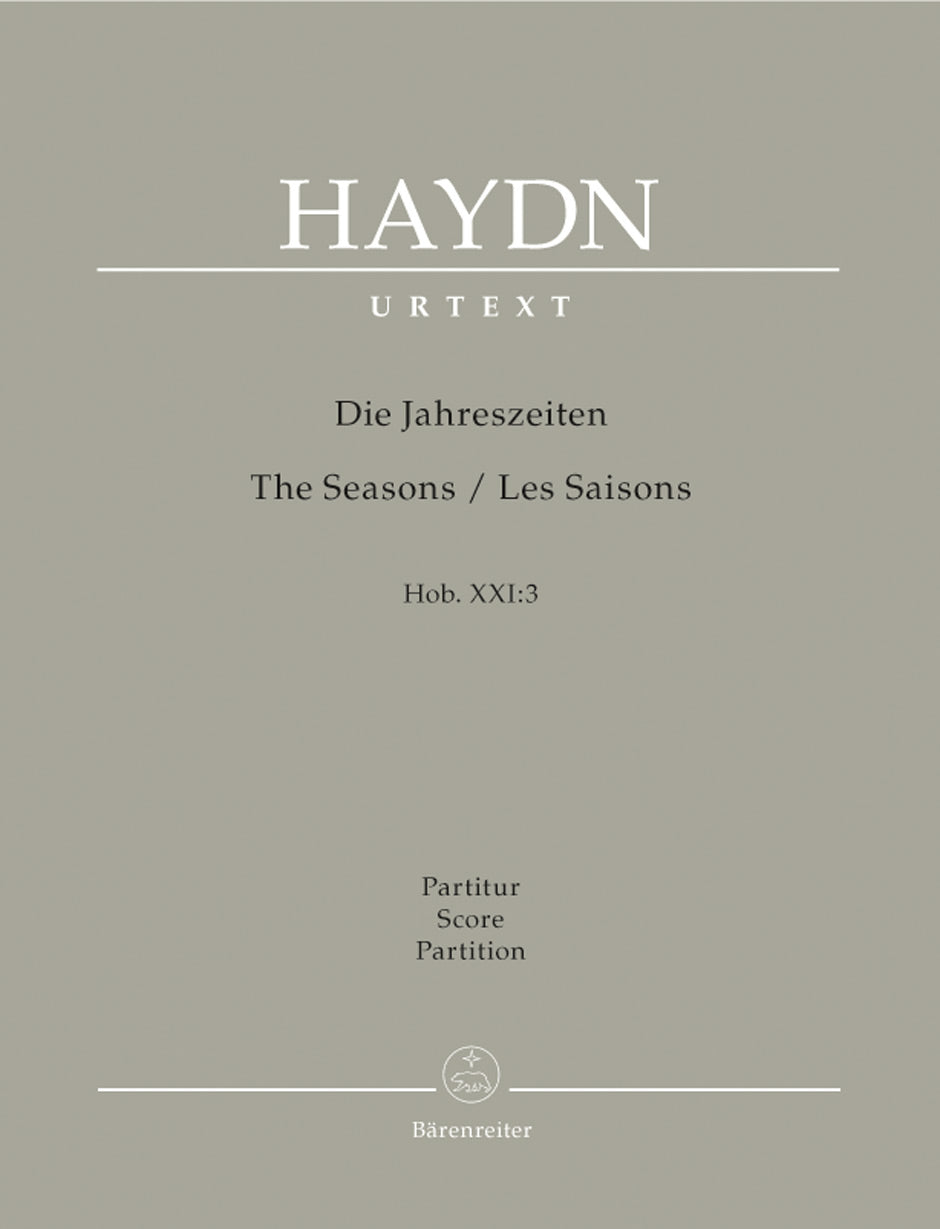 Haydn The Seasons Hob. XXI:3 (1799-1801) -Oratorio-  Full Score