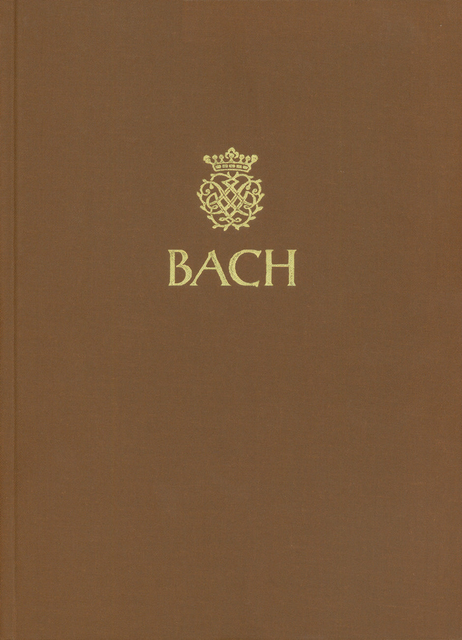 drei Sonaten für Viola da gamba und Cembalo BWV 1027-1029 -Kammermusikwerke, Band 4-