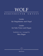 Songs for Solo Voice and Organ