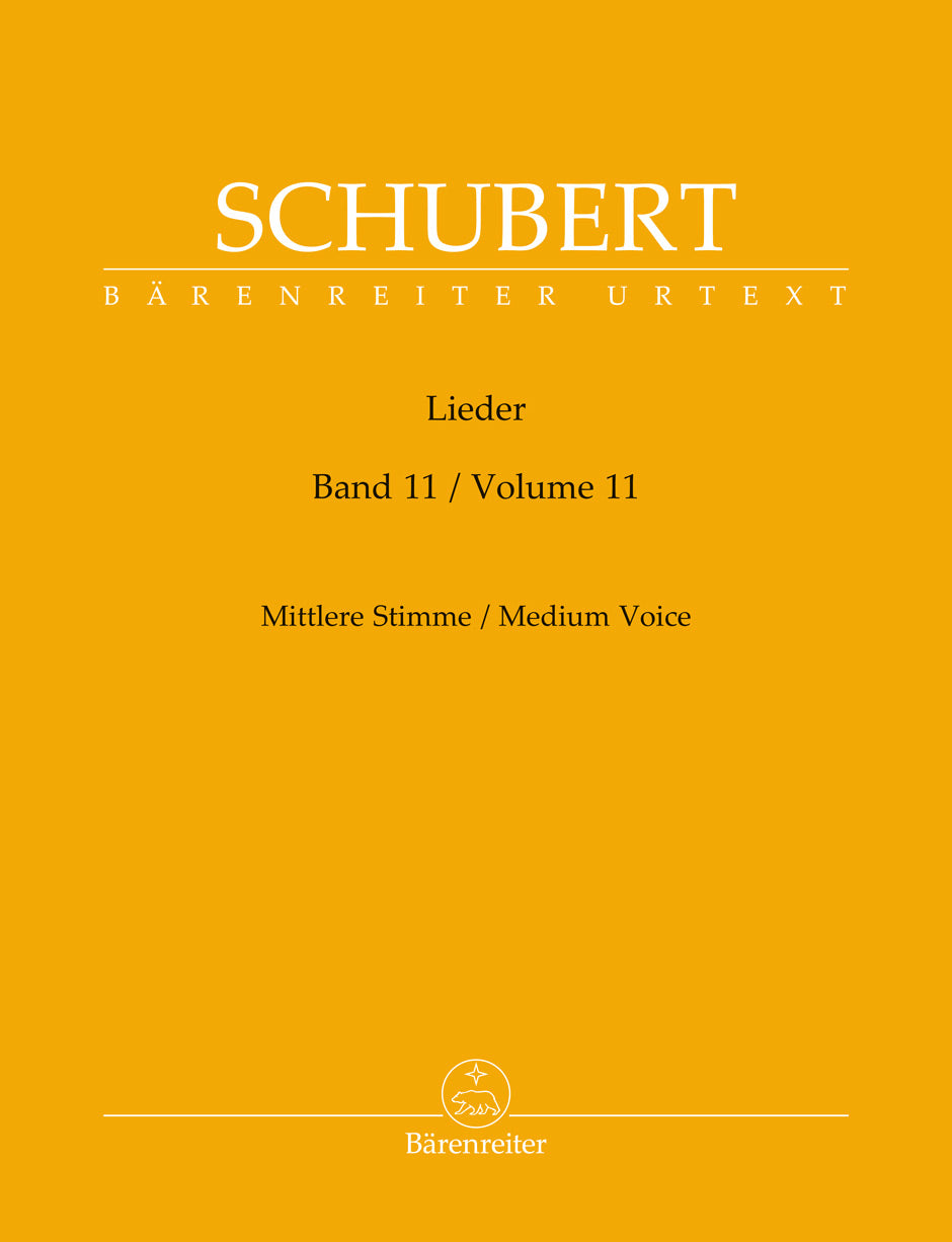 Schubert: Lieder Medium Voice