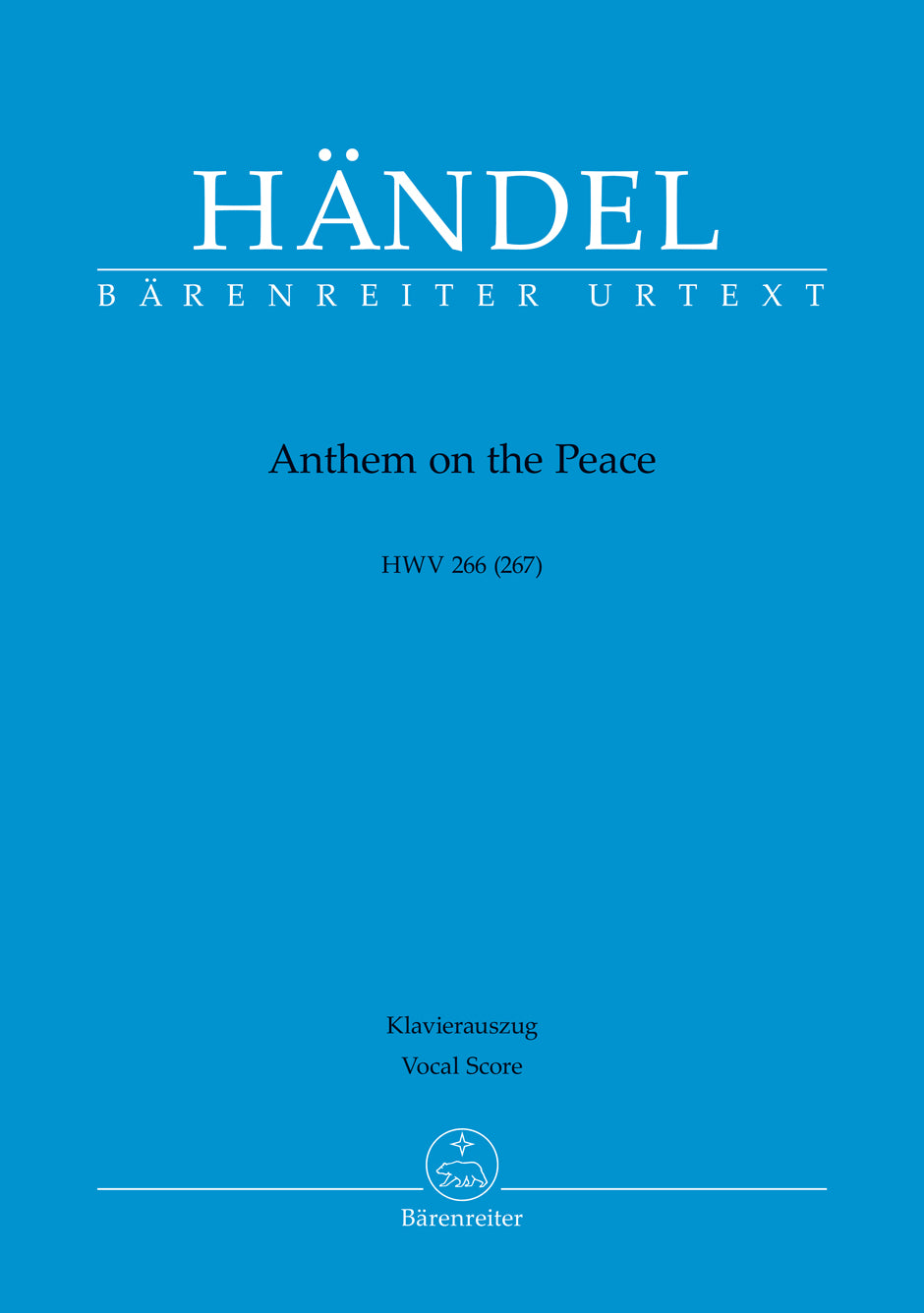 Handel: Anthem on the Peace HWV 266 (267)