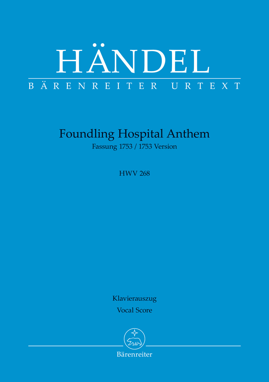 Handel: Foundling Hospital Anthem HWV 268