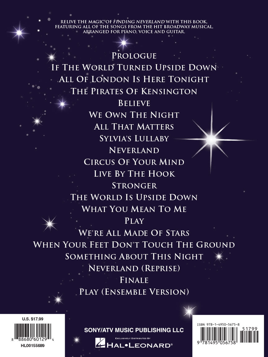 Finding Neverland Vocal Selections
