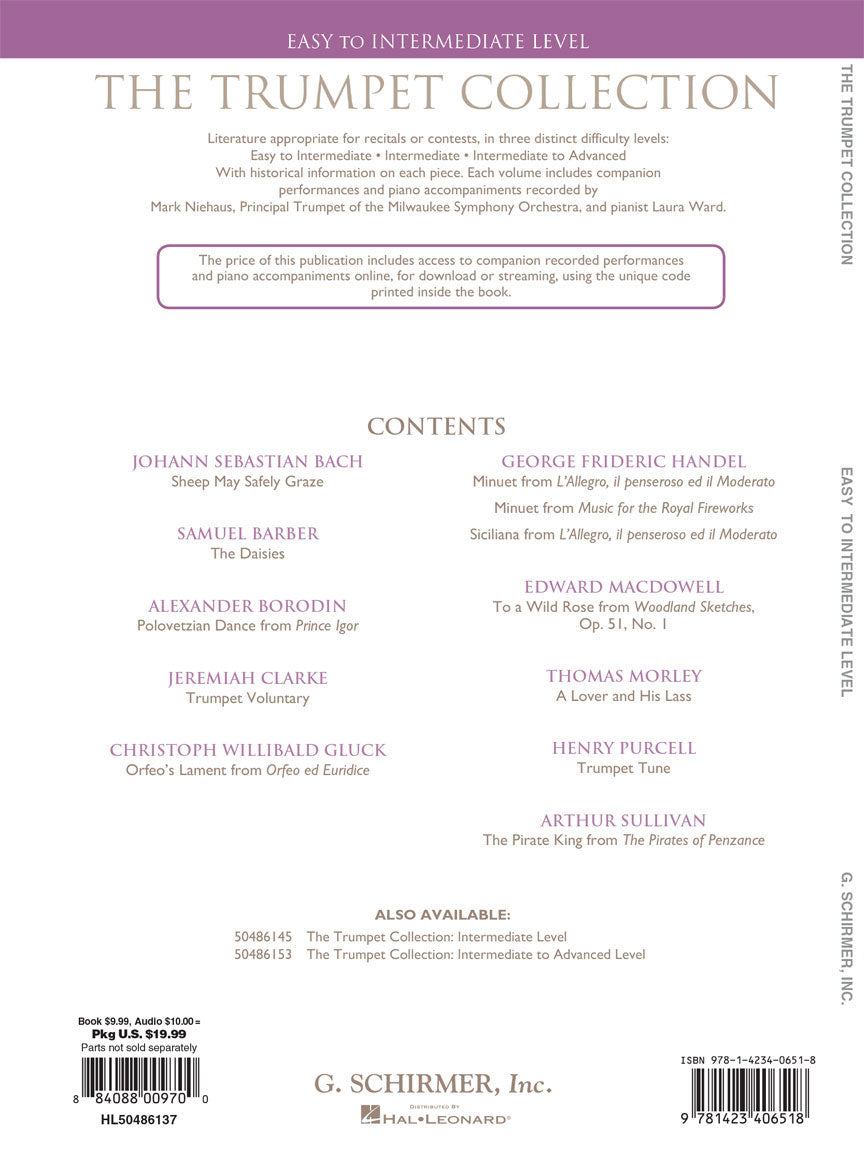 Trumpet Collection Easy to Intermediate Level