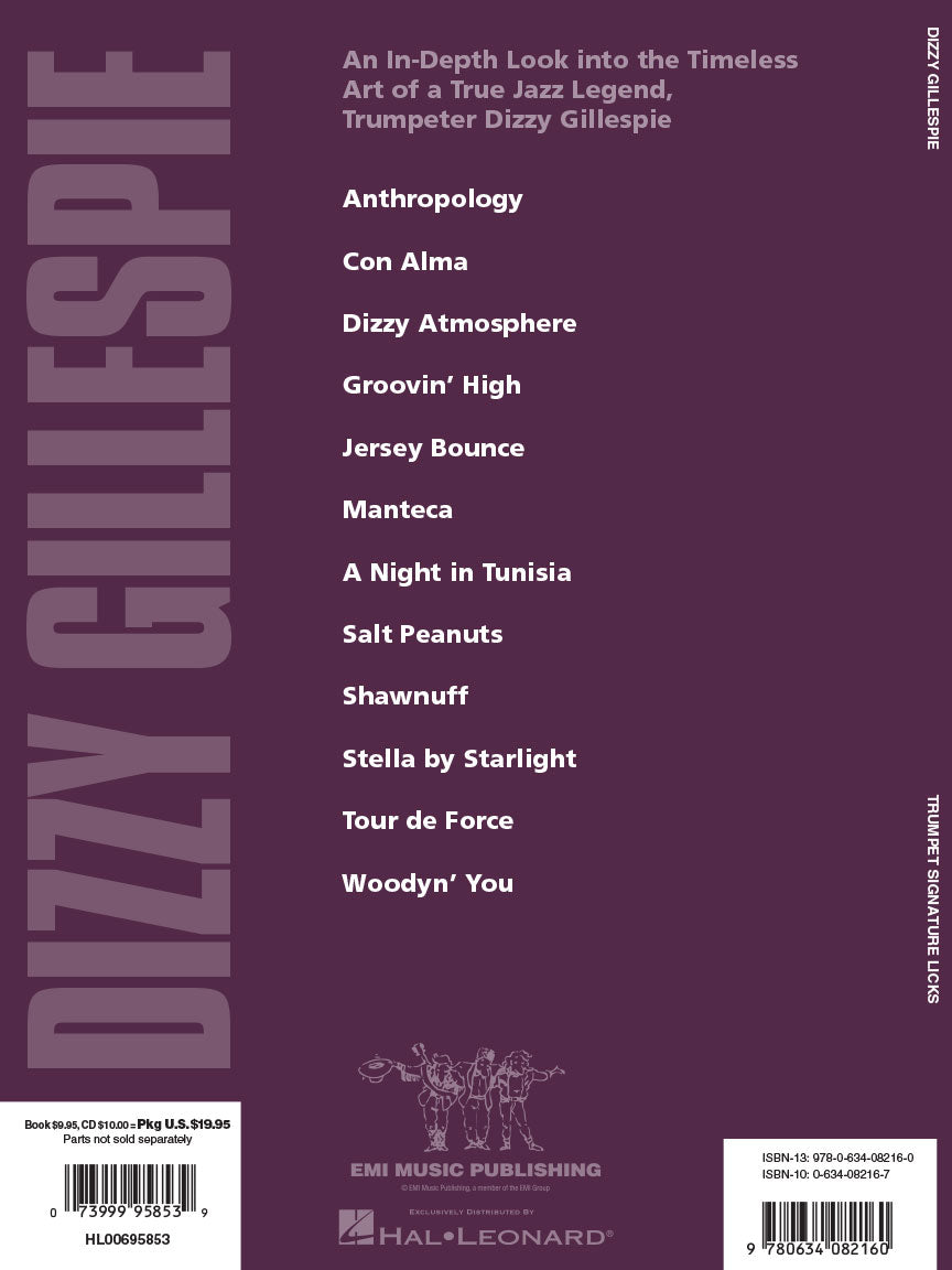 Gillespie, Dizzy - Trumpet Signature Licks