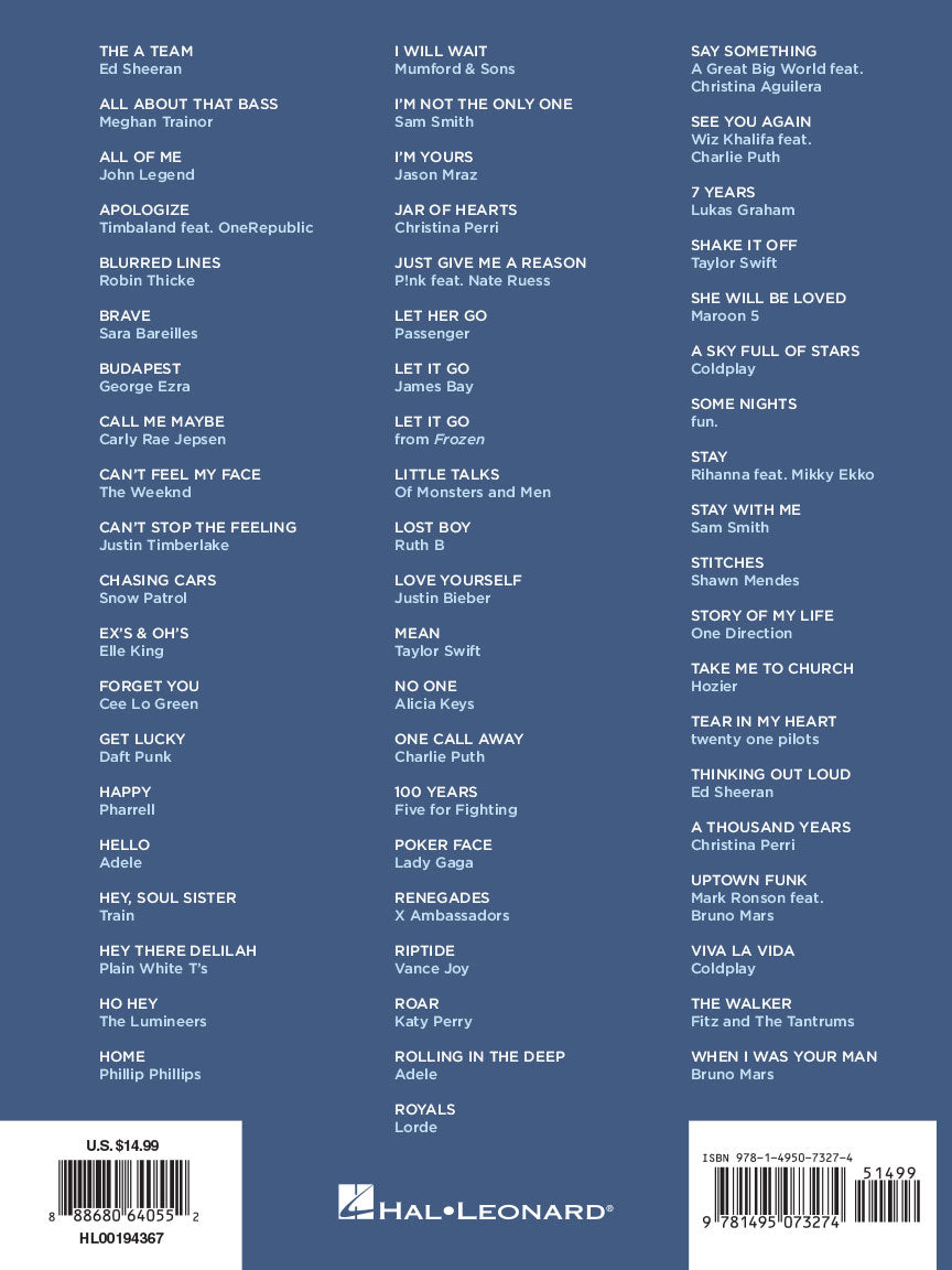 Hit Songs - Super Easy Songbook