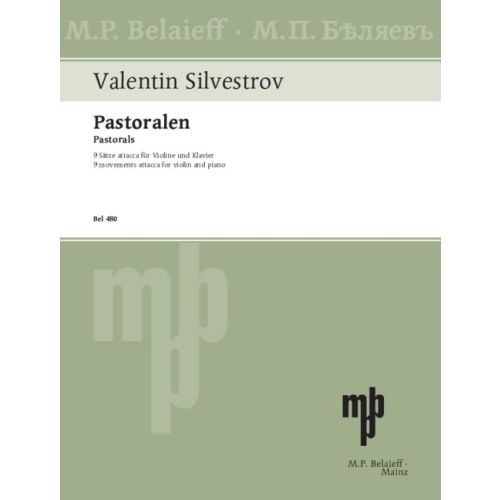 Silvestrov Pastorals Violin and Piano