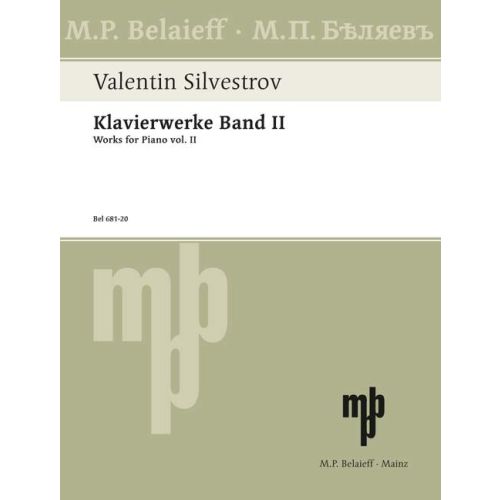 Silvestrov Piano Works Volume 2