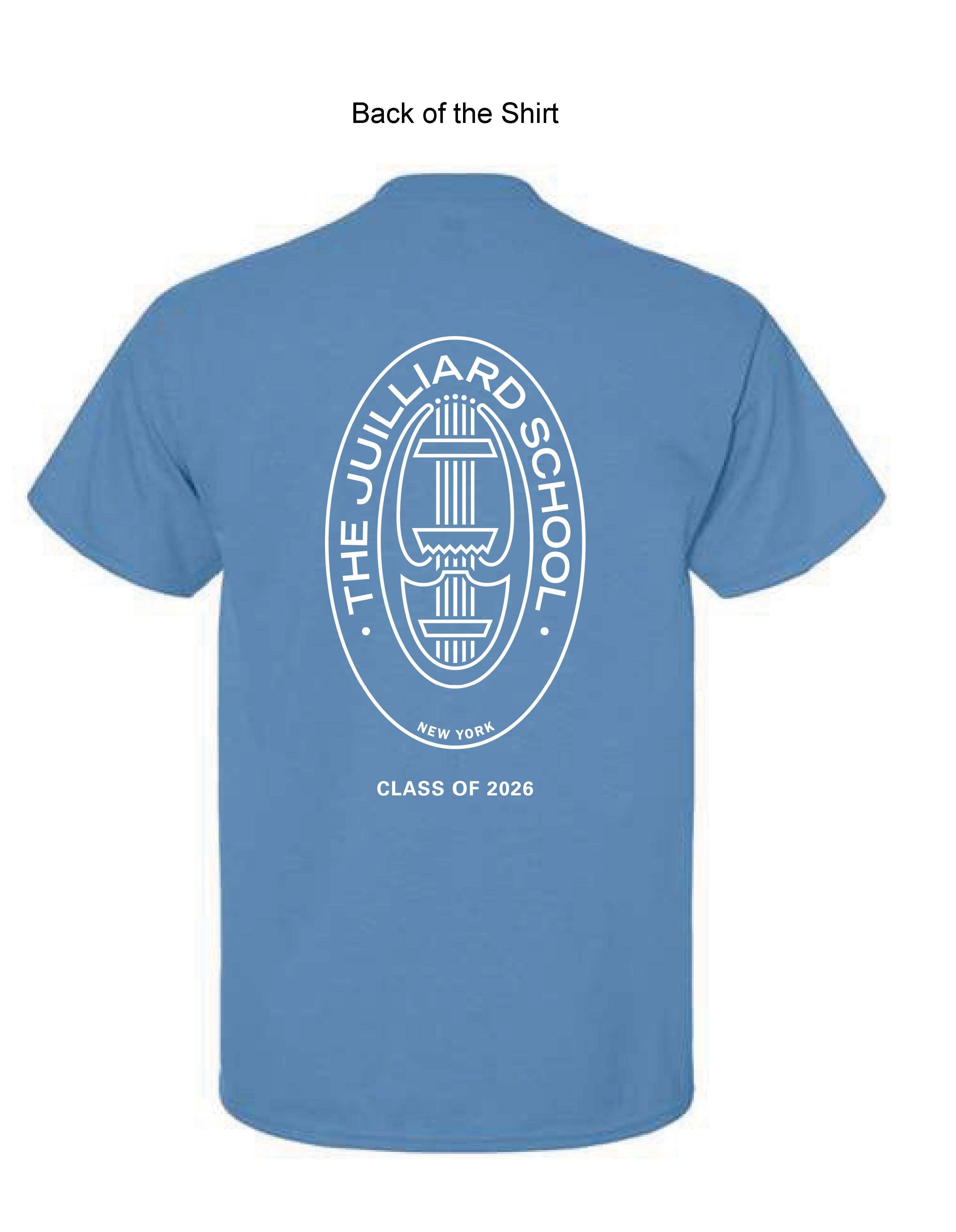 T-Shirt Preorder: Juilliard Class of 2026