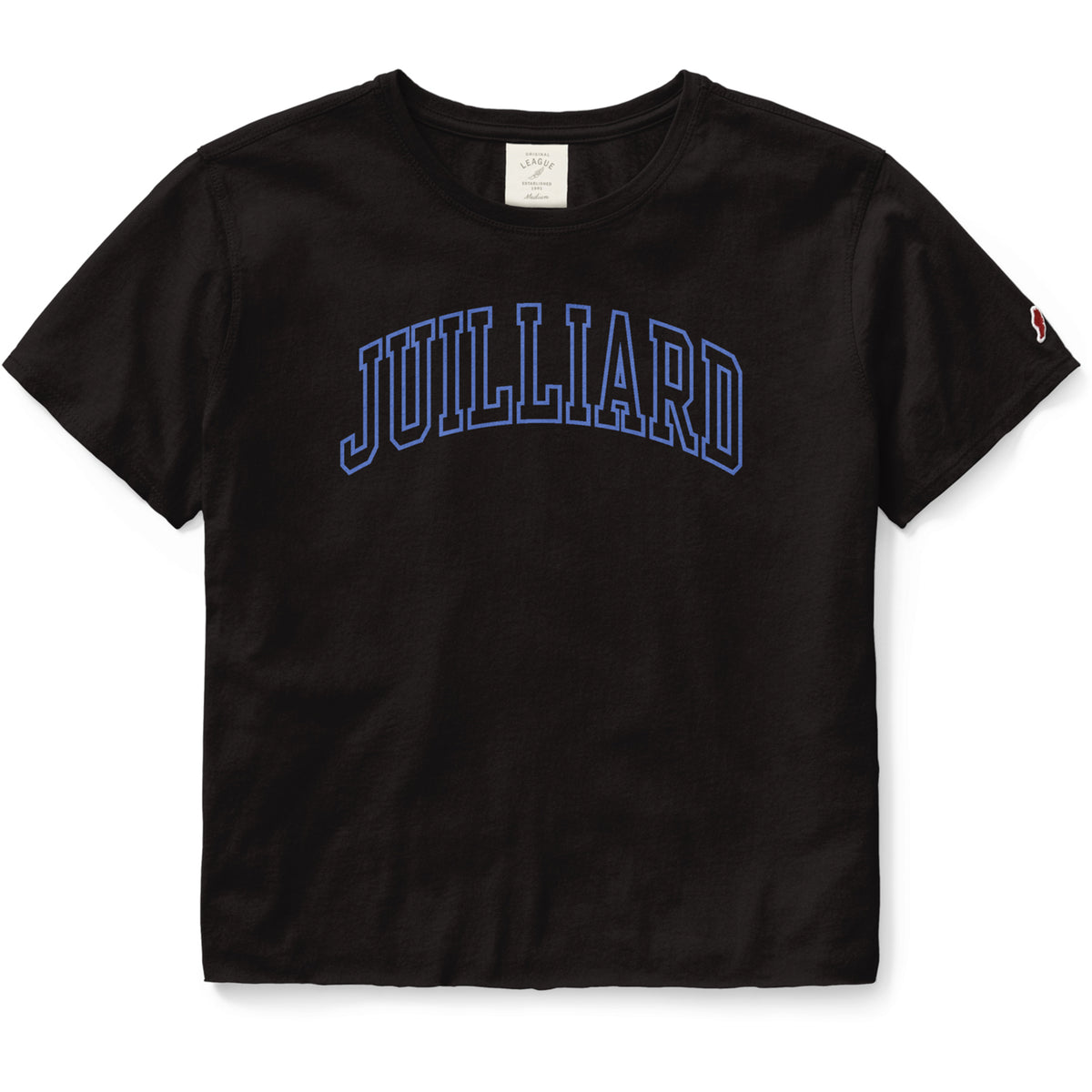 T-Shirt: Clothesline Crop top with Juilliard Collegiate
