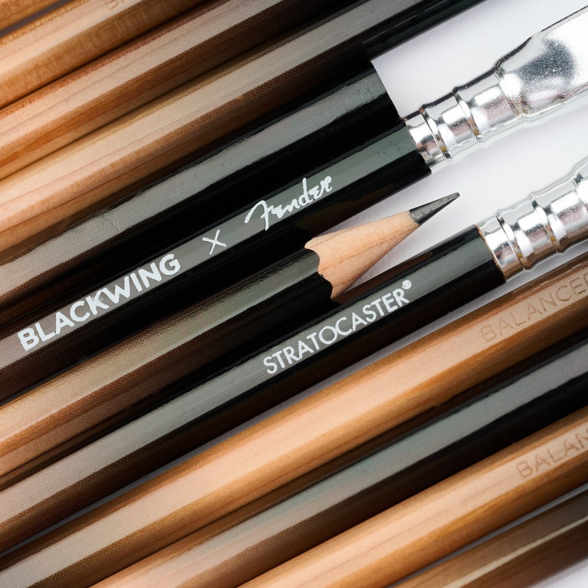 Blackwing x Fender Sunburst Stratocaster (Set of 12)