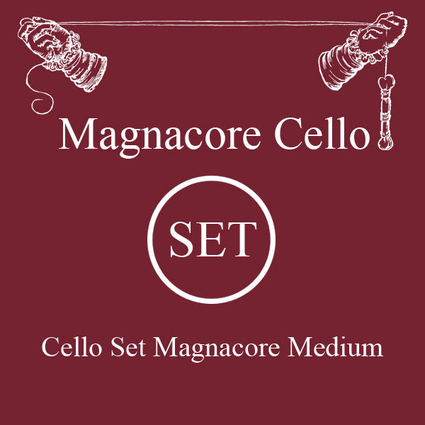 Cello String Set Larsen Magnacore - Medium