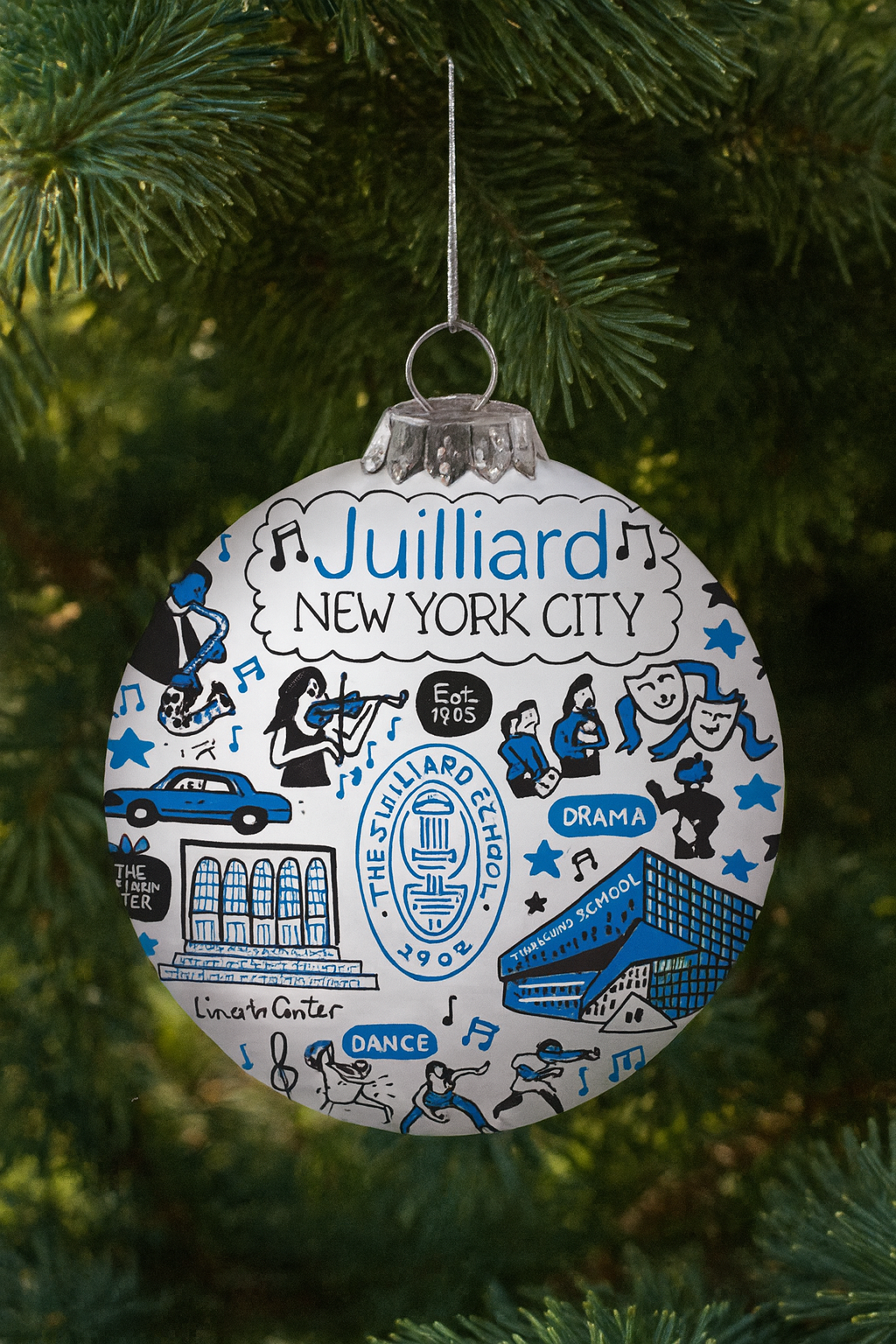 Ornament: Ball - Juila Gash x Juilliard