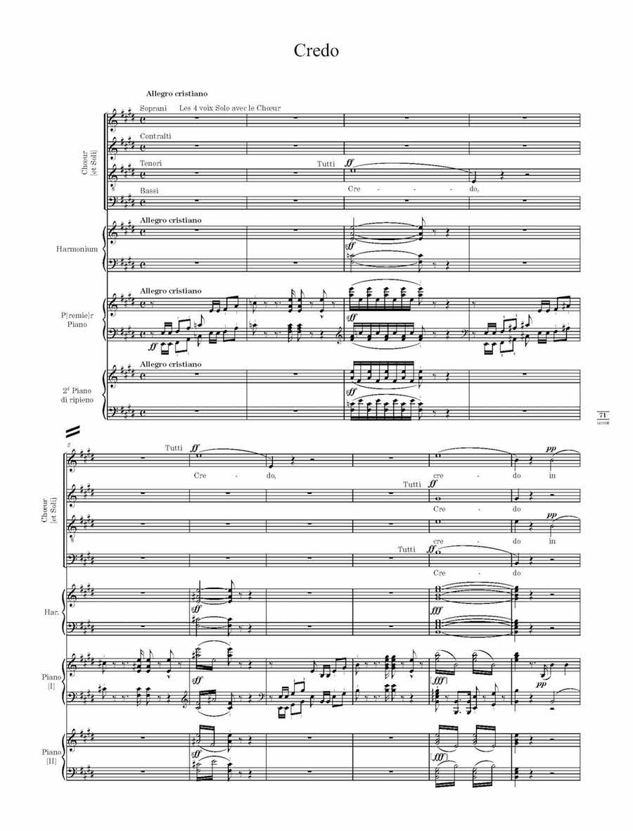 Rossini Petite Messe Solennelle