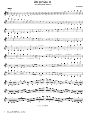 Revel: DragonScales 3-Octave Scales and Arpeggios for Violin