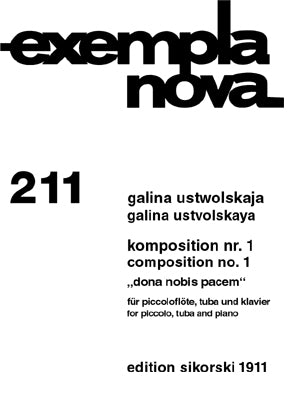 Ustvolskaya Composition No. 1