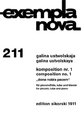 Ustvolskaya Composition No. 1
