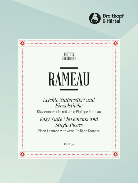 Rameau Easy Suite Movements & Single Pieces for Piano