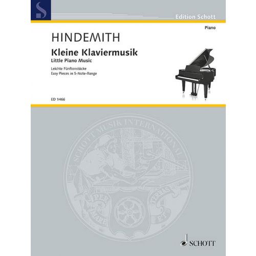 Hindemith Little Piano Music (1929)