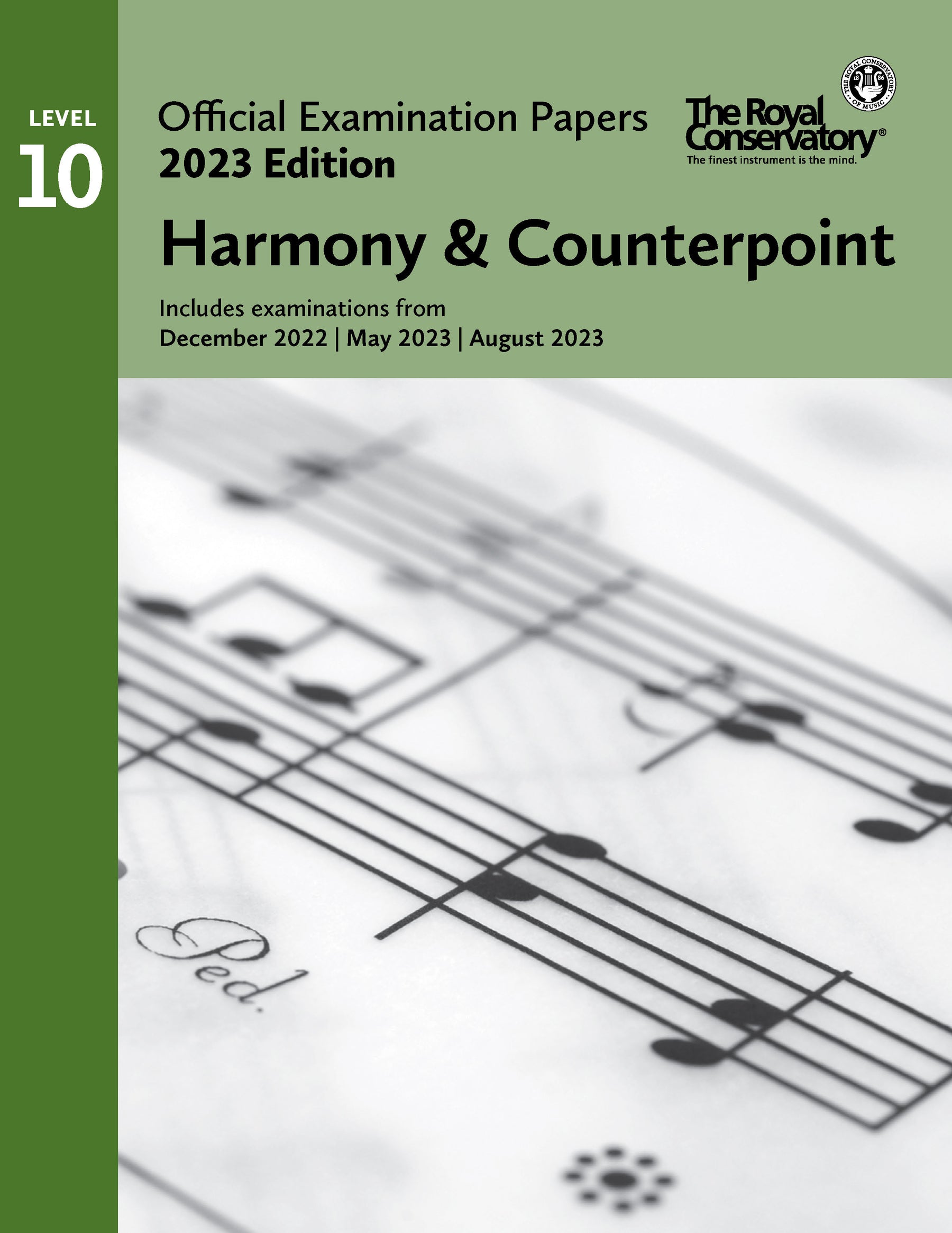 Offical Examination Papers Harmony & Counterpoint Level 10 (2023 Edition)