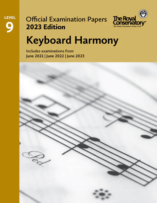 Official Examination Papers Keyboard Harmony Level 9 (2016 Edition) CLEARANCE SALE MUSIC / FINAL SALE