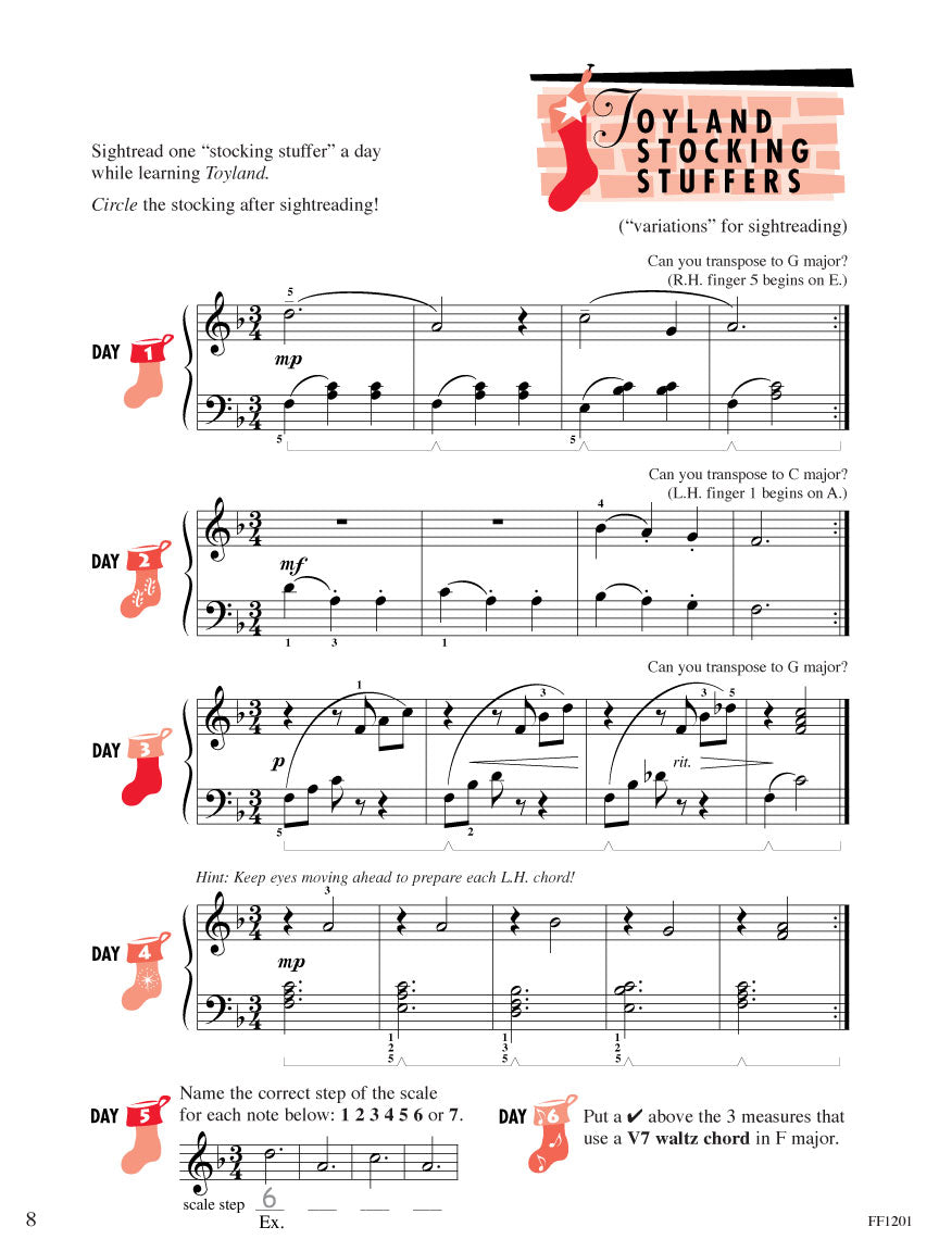Piano Adventures Christmas Book 3B