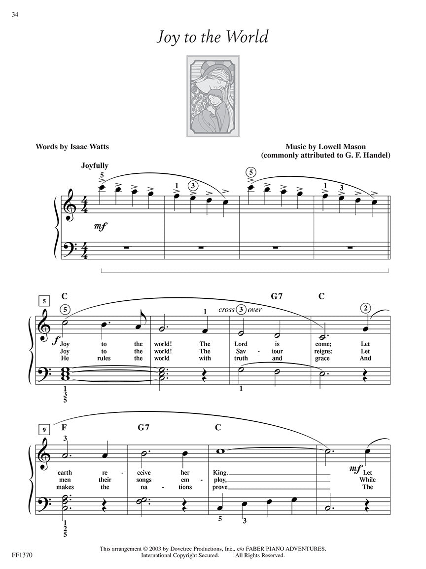 Faber Adult Piano Adventures Christmas - Book 1