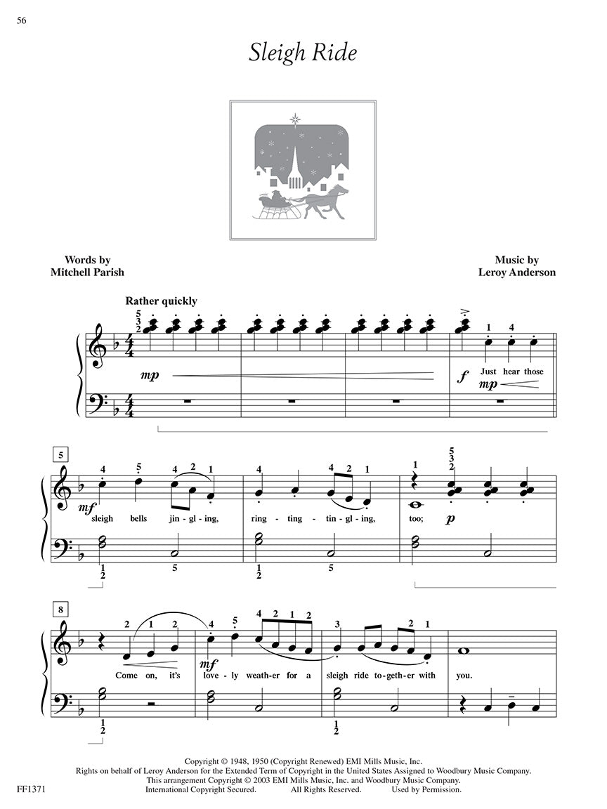 Faber Adult Piano Adventures Christmas - Book 2