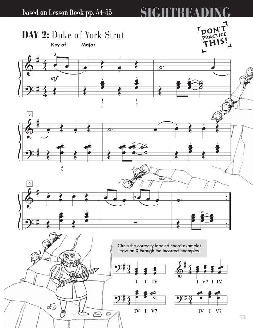 Faber Piano Adventures Sightreading Book 2B