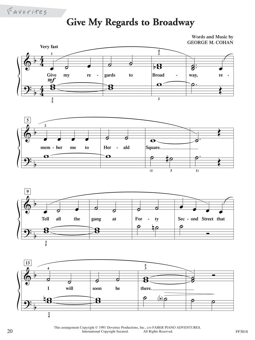 Faber Studio Collection Selections from ShowTime® Piano Level 2A