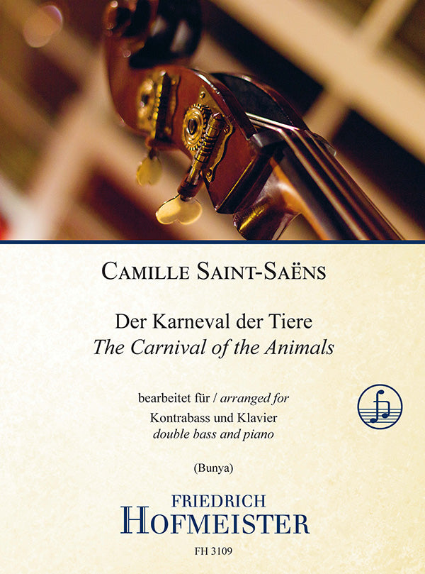 Saint-Saëns: The Carnival of the Animals (arr. Double Bass & Piano)