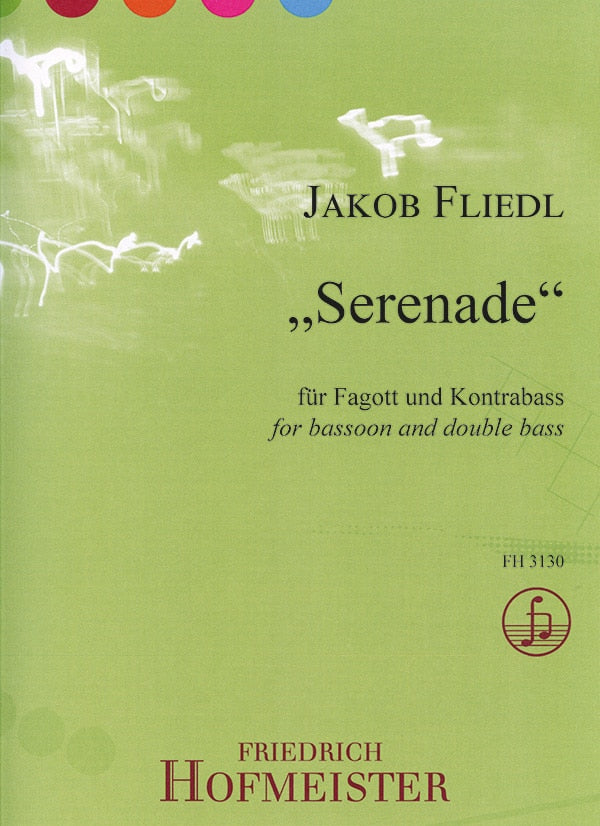 Fliedl: Serenade - Bassoon and Double Bass