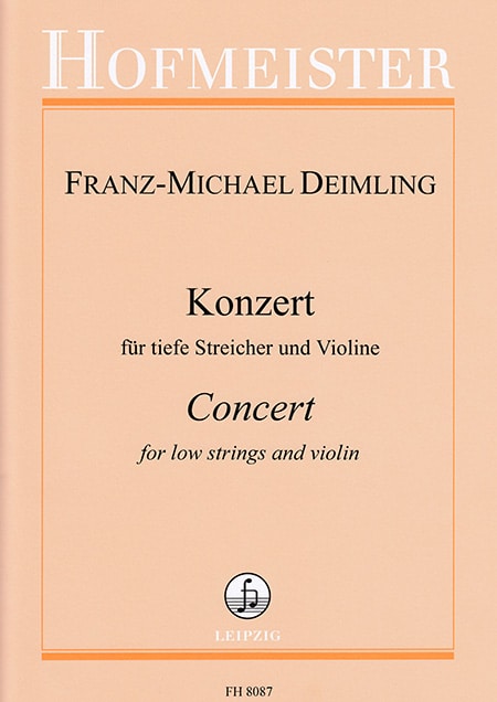 Deimling Concerto for low strings and violin