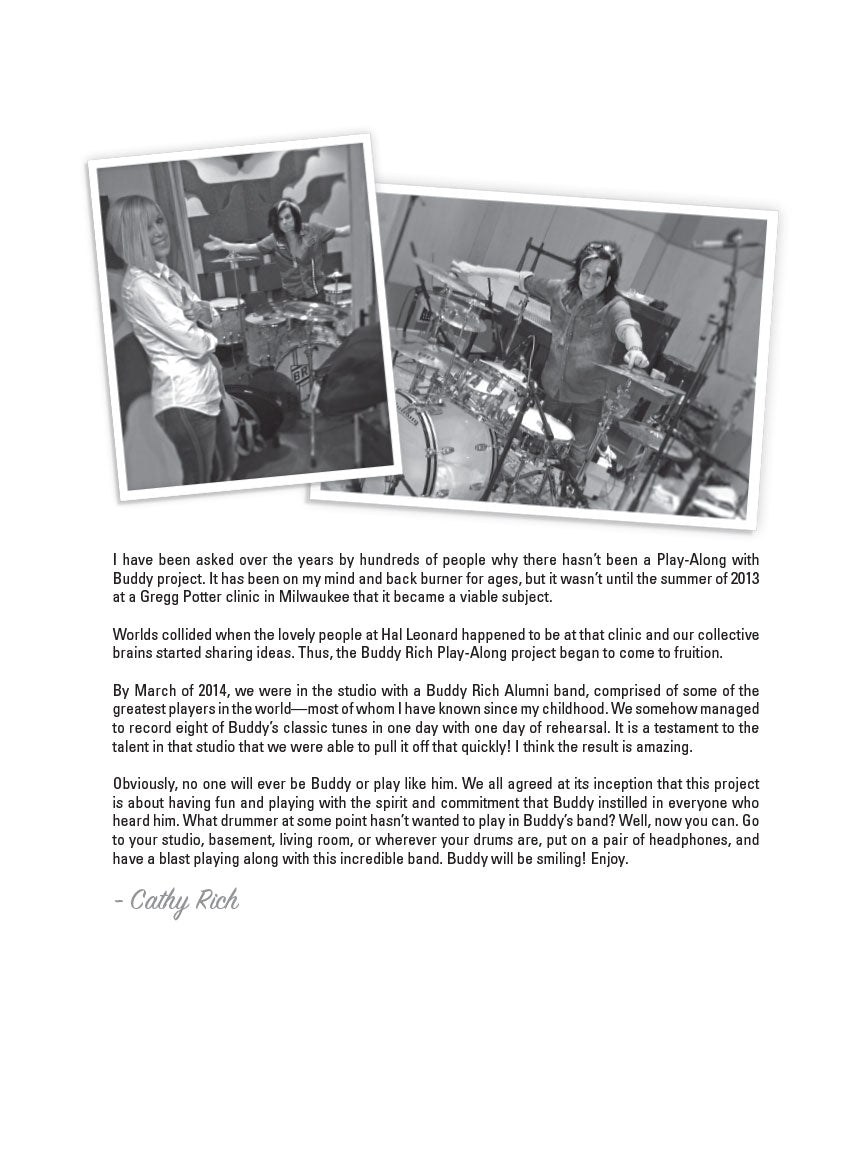 Rich, Buddy - Drum Play-Along Vol. 35