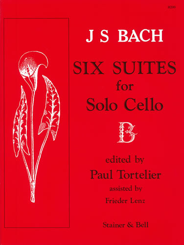 Bach: Six Suites for Solo Cello, ed. Tortelier