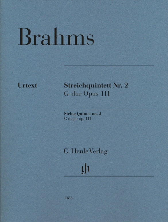 Brahms String Quintet No. 2 G Major Op. 111