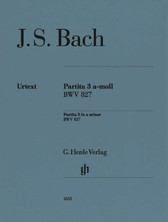 Bach Partita No. 3 in A Minor BWV 827