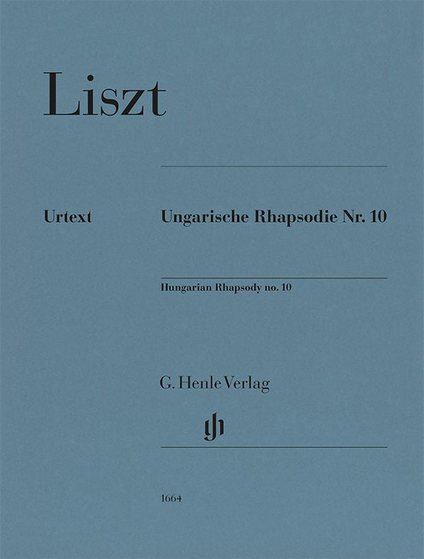 Liszt: Hungarian Rhapsody No. 10 Piano Solo