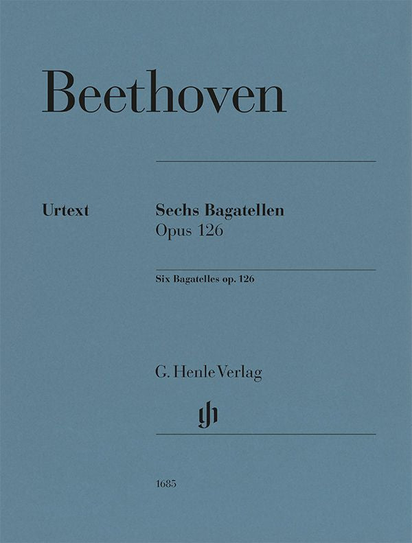 Beethoven: Six Bagatelles Op. 126 Piano Solo