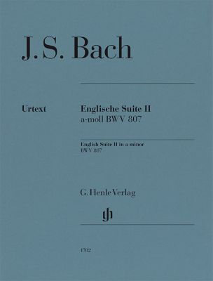 Bach: English Suite No. 2 a Minor, BWV 807 Piano Solo with Fingering